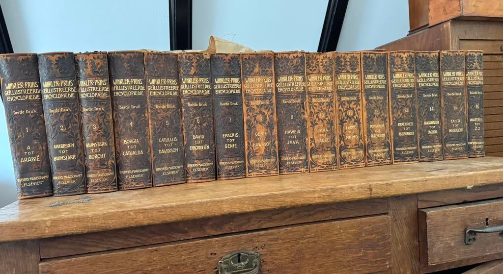 Complete Winkler Prins Encyclopaedie, derde druk, Boeken, Encyclopedieën, Complete serie, Ophalen of Verzenden, Algemeen, Onbekend