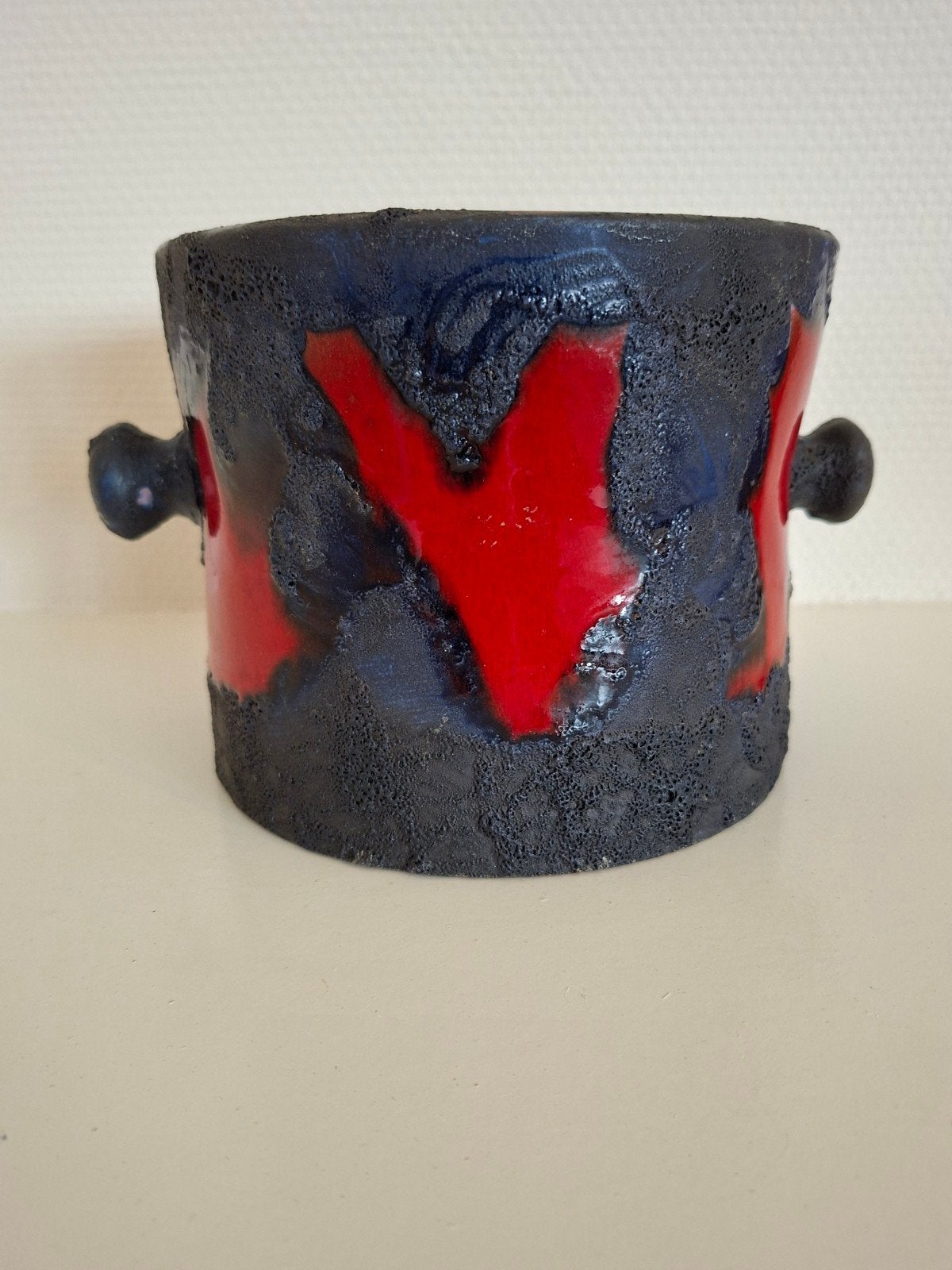Marei fat lava bloempot, Ophalen of Verzenden
