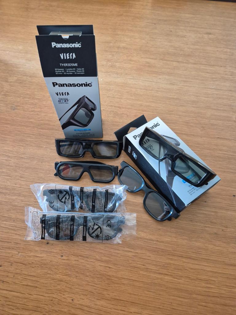 Div 3D-brillen: o.a. Panasonic Viera 3D brillen (TY-ER3D5ME), Ophalen of Verzenden