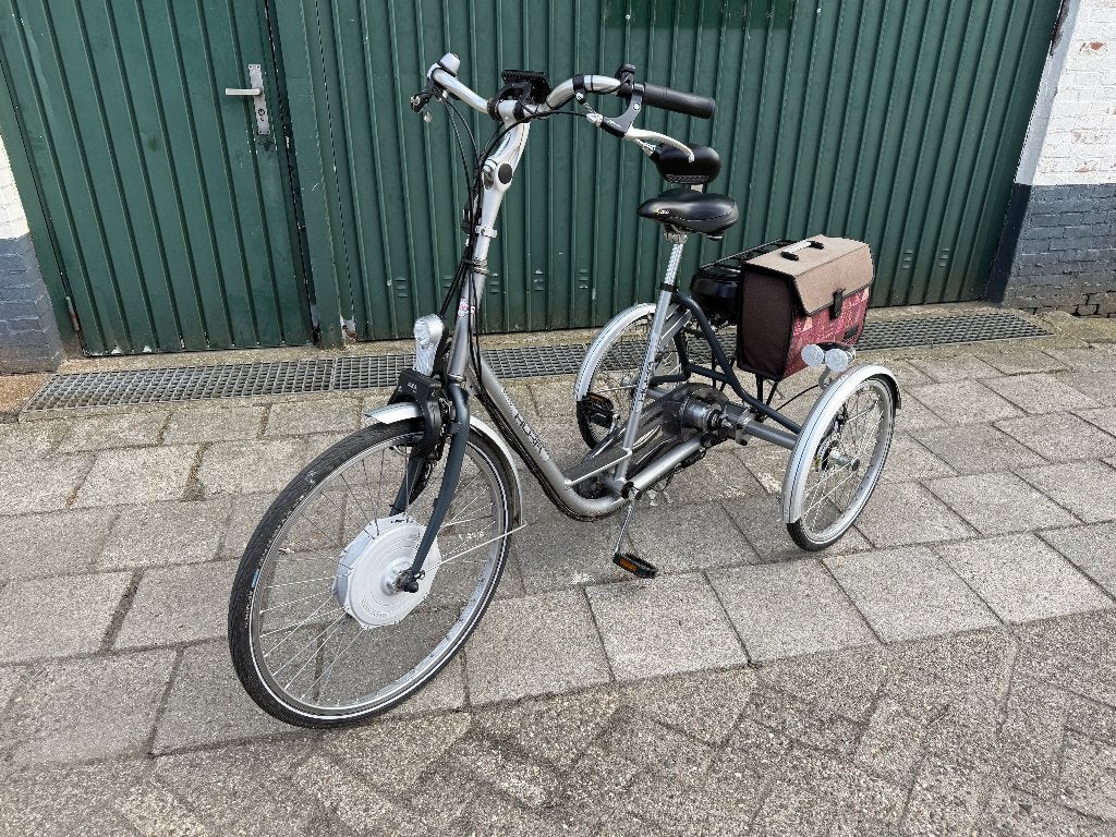 Huka city driewieler fiets | Elektrische ondersteuning!, Ophalen, Gebruikt, Velgrem, Oldenzaal