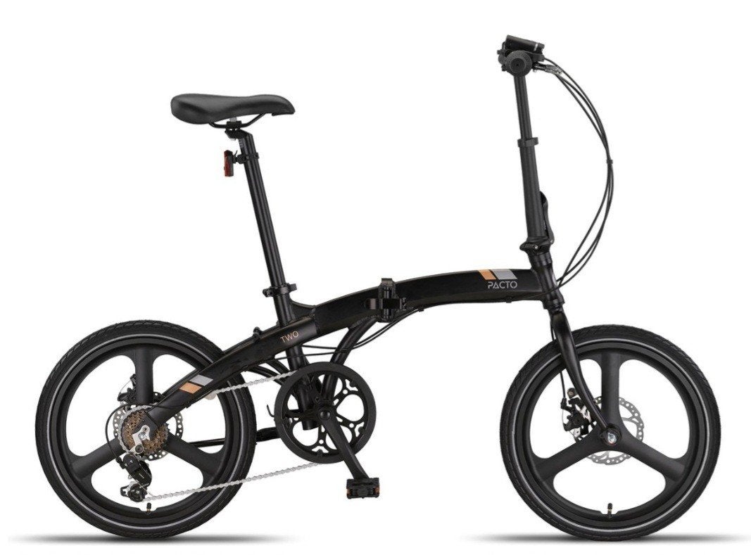 Gloednieuwe Pacto Two vouwfiets zwart, Fietsen en Brommers, Fietsen | Vouwfietsen, Ophalen, Nieuw, 20 inch of meer