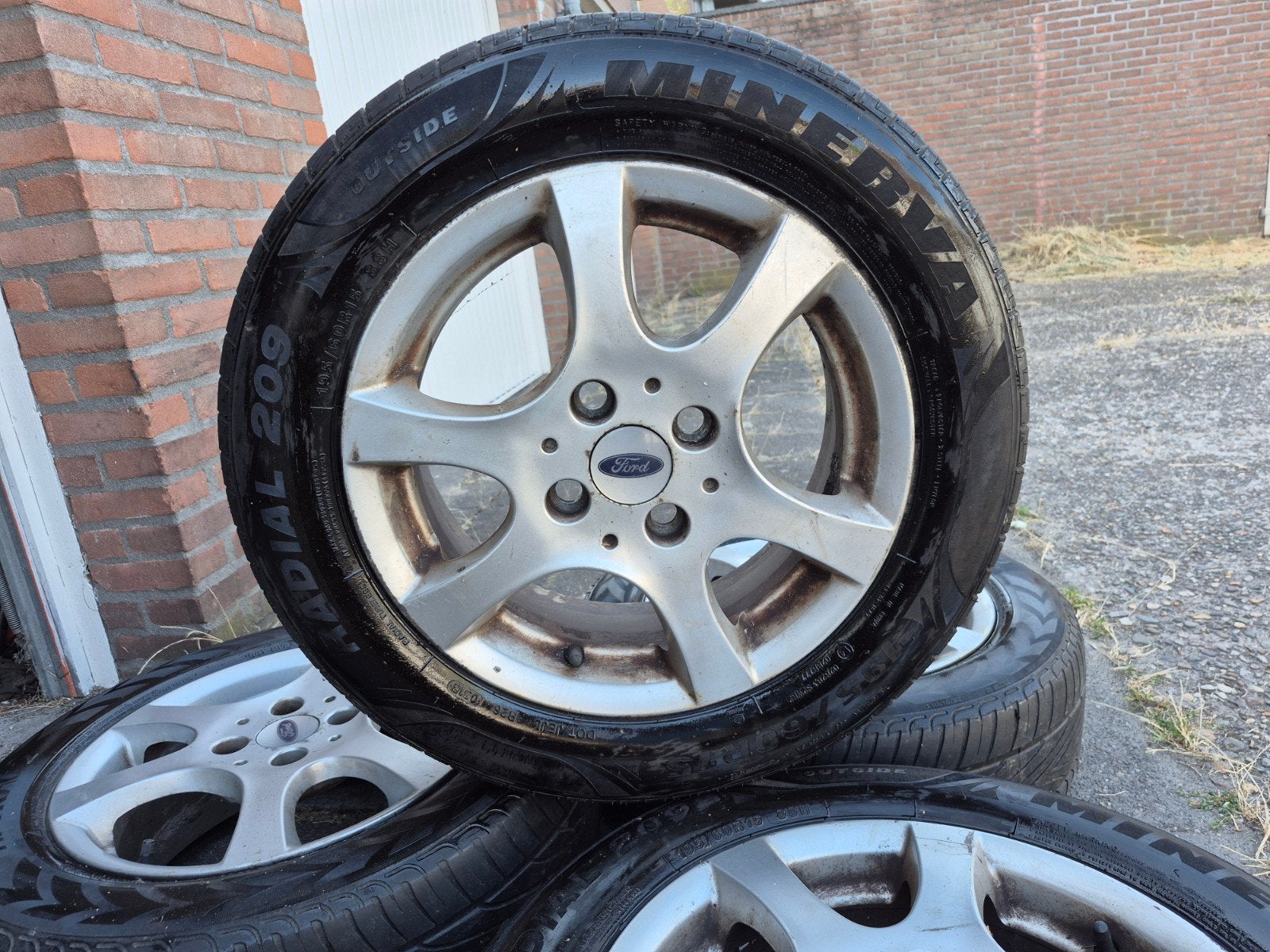 Te koop Origineel Ford Focus l velgen 195 60 15 inch., Auto-onderdelen, Ophalen, Gebruikt, 15 inch, Personenwagen