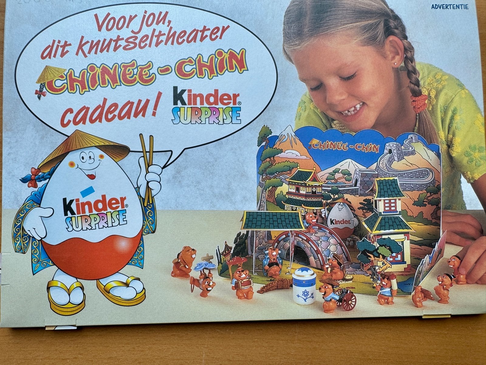 Ferrero Kinder Surprise Chinee-Chin  (Jaren '90), Verzamelen, Ophalen of Verzenden, Nieuw