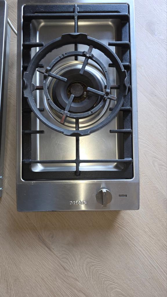 Miele domino elementen, Witgoed en Apparatuur, Ophalen of Verzenden, Vrijstaand, Gas, 4 kookzones