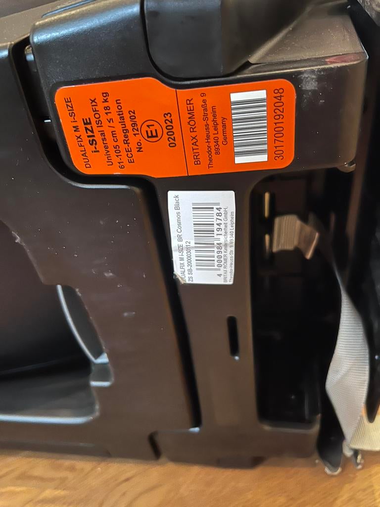 Car seat - britax romer dualfix M i-size, Kinderen en Baby's, Autostoeltjes, Ophalen, Romer, Gebruikt, 15 t/m 36 kg