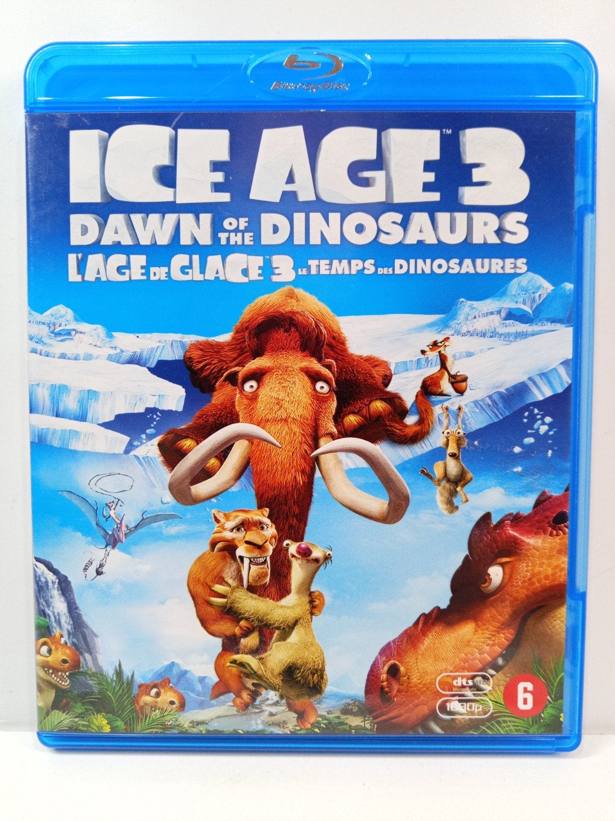 Ice Age 3: Dawn of the Dinosaurs Blu-ray, Gebruikt, Alle leeftijden, Nederlands, Film