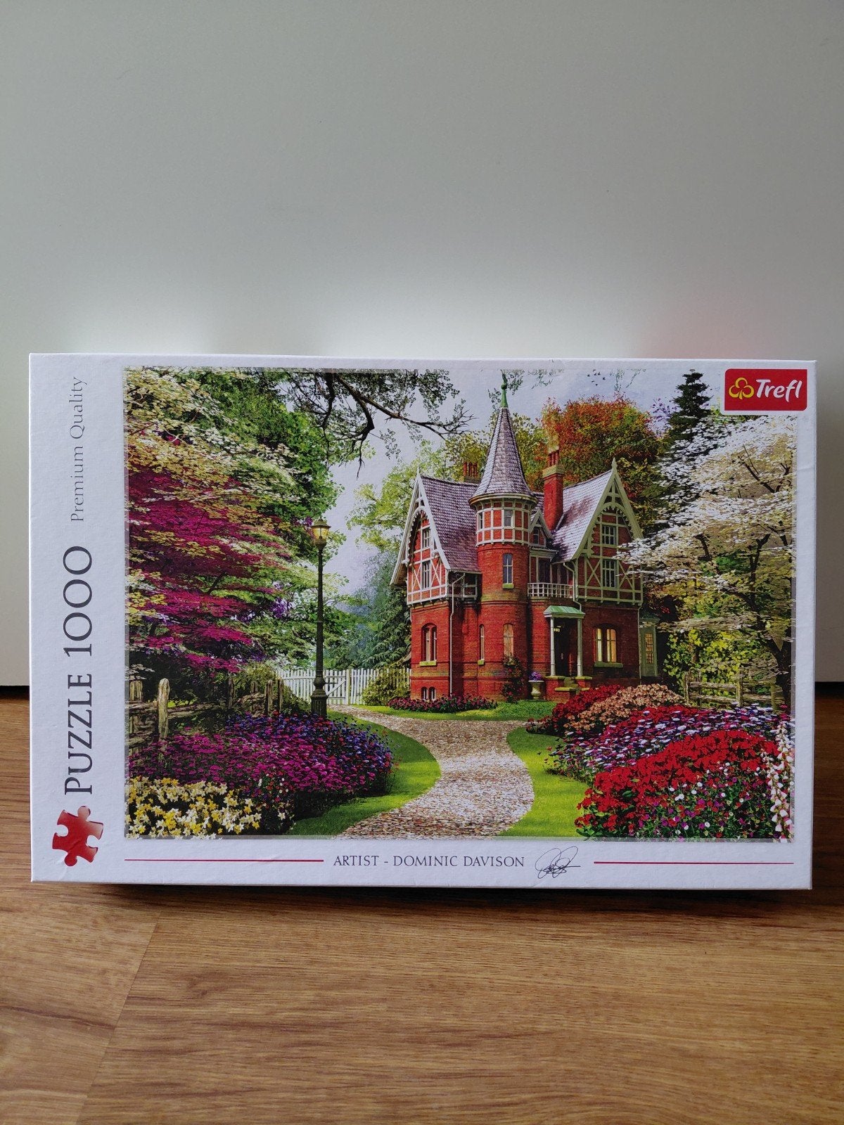 Puzzel van TREFL • 'Victorian Cottage', Ophalen of Verzenden, 500 t/m 1500 stukjes, Zo goed als nieuw, Legpuzzel