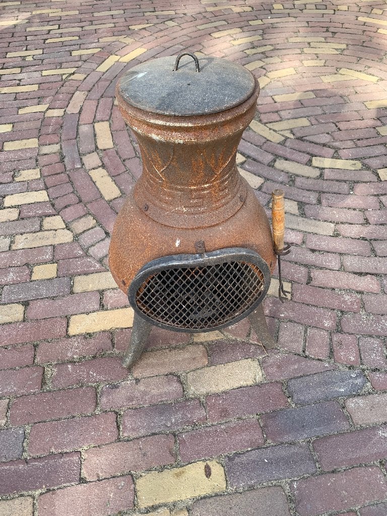 Tuin haard, Ophalen