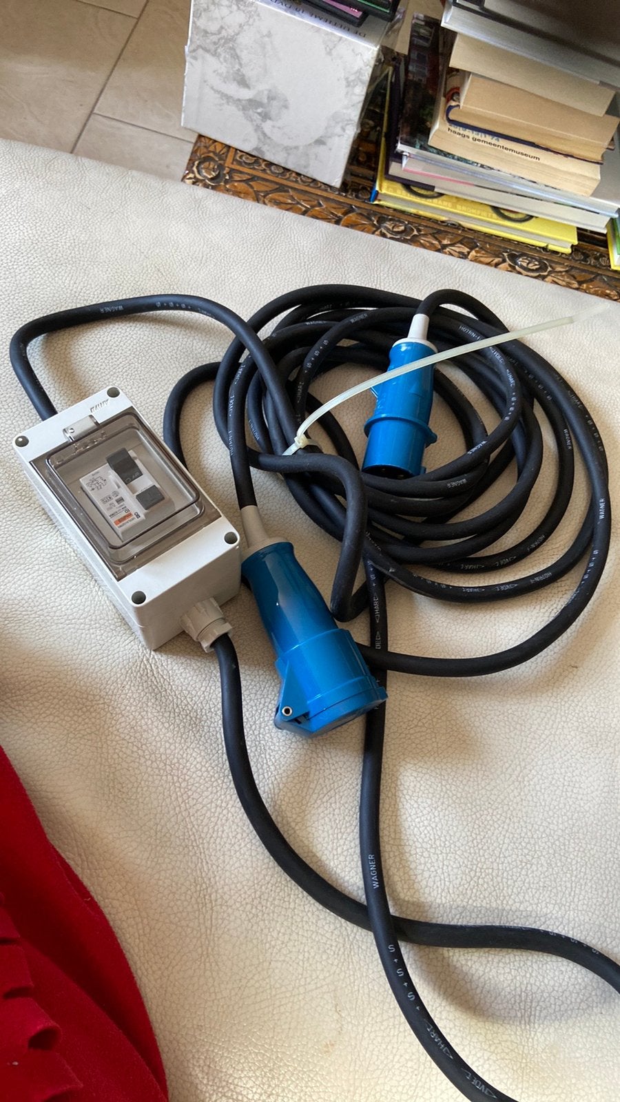 Multi 9 240V 25A merlin gerin aardlekschakelaar krachtstroom, Ophalen of Verzenden, Zo goed als nieuw