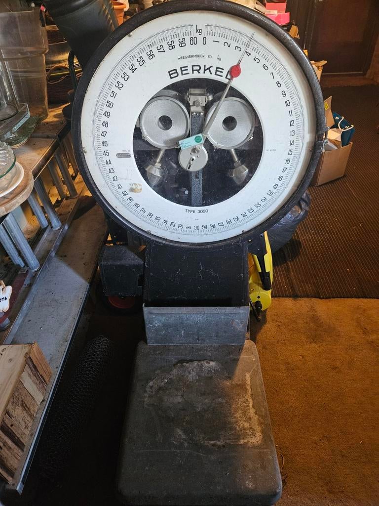 Oude Berkel Weegschaal uit 1949 - Type 3000, Ophalen