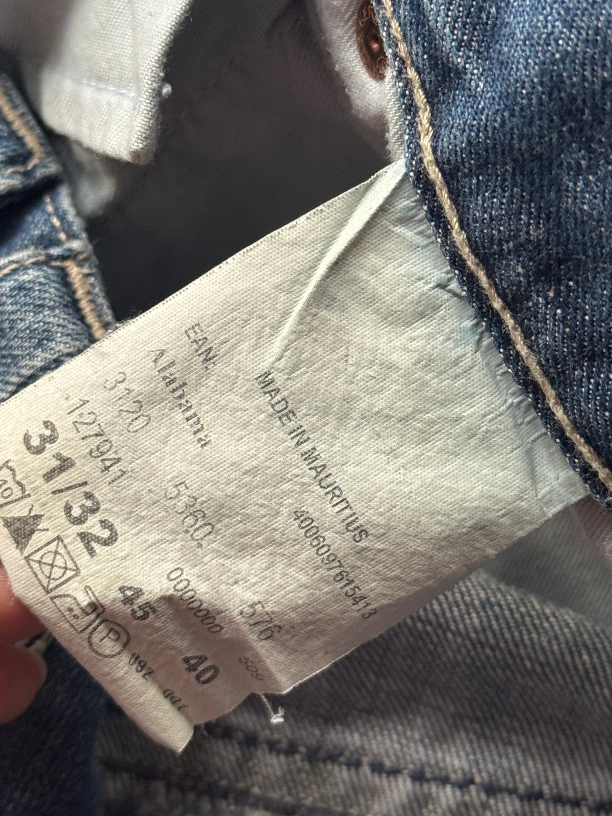 Foto 20 van Vintage Mustang skater baggy denim jeans