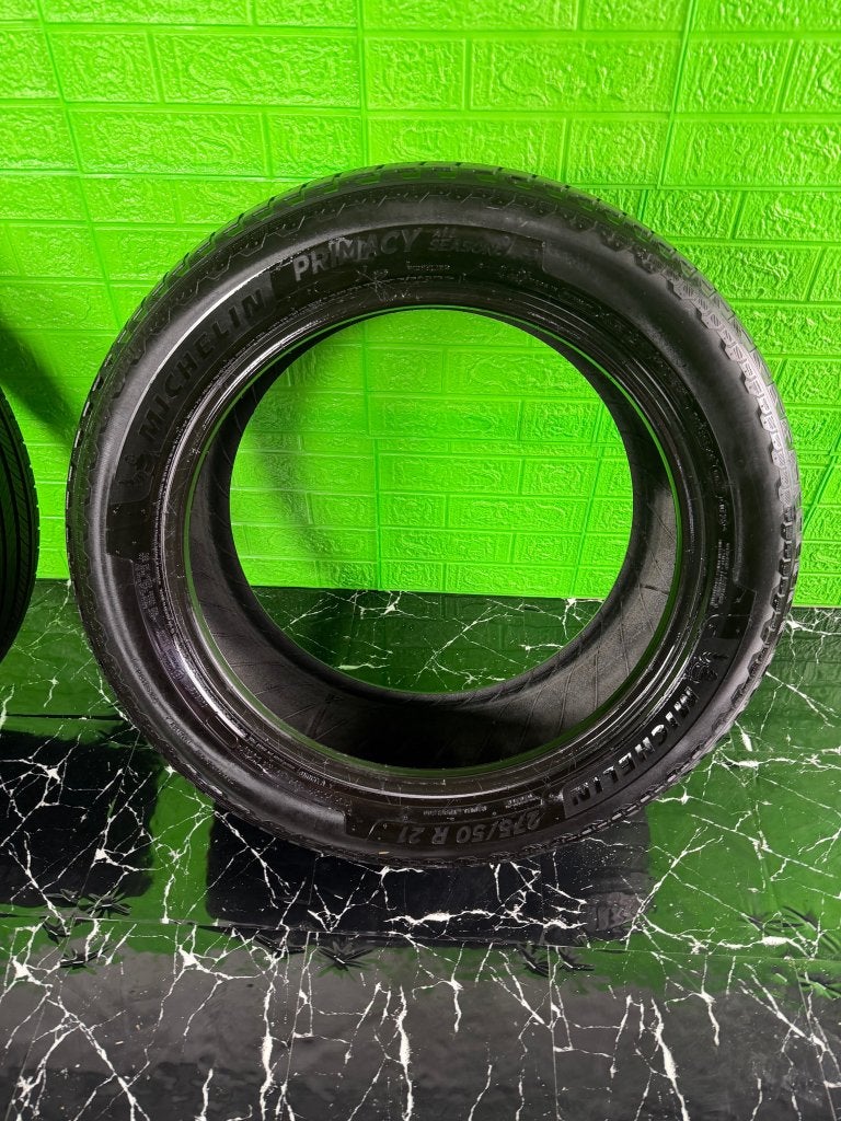 4x Michelin Primacy All-season banden 275/50R21 goed profiel, Niet ingevuld, Gebruikt, 275 mm, Niet ingevuld