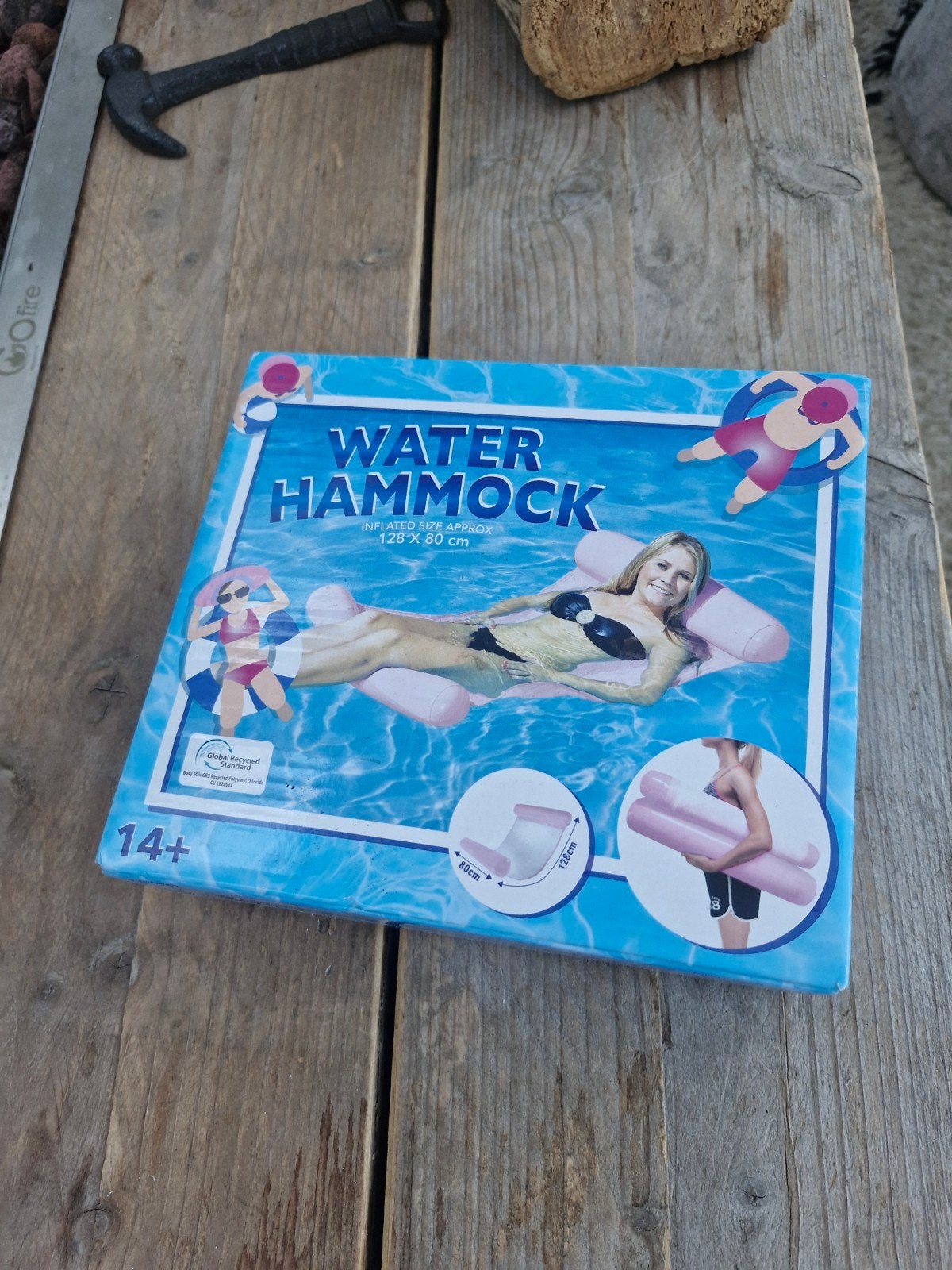 Water Hammock - Opblaasbaar Zwembad Ligbed, Tuin en Terras, Ophalen of Verzenden