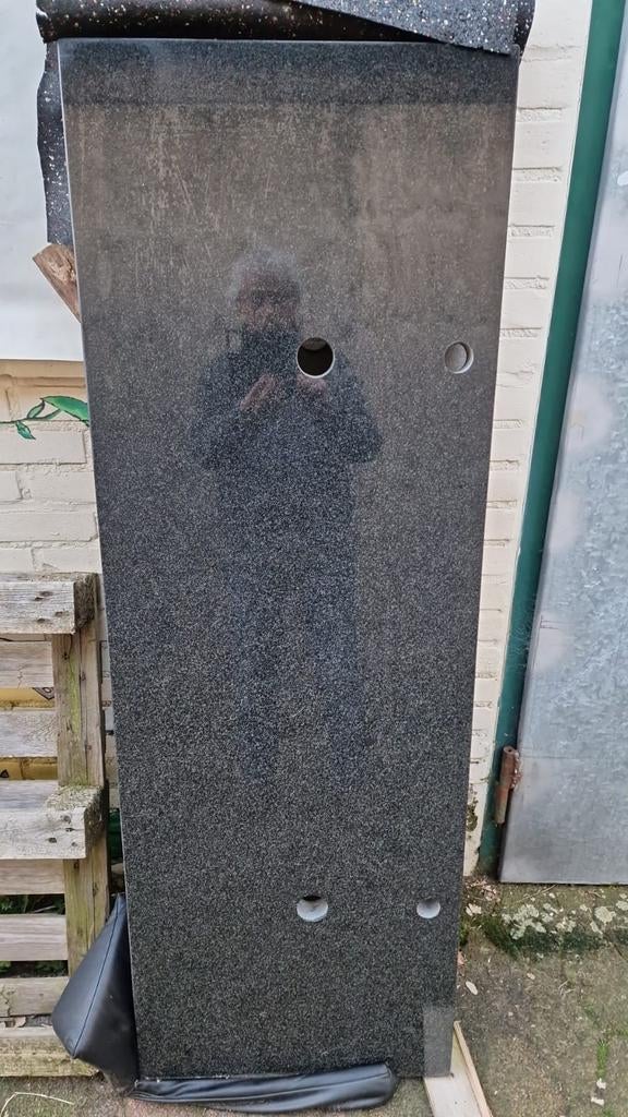 2 hardstenen bladen voor badkamer of keuken, Doe-het-zelf en Verbouw, Ophalen