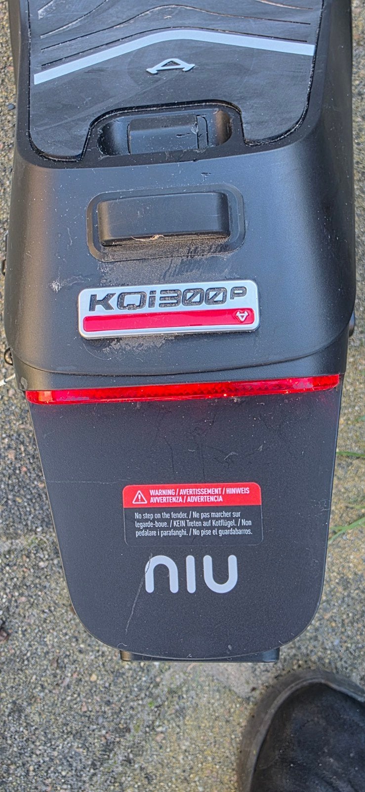 NIU KQi300P Elektrische Step - Zo goed als nieuw, Ophalen, Zo goed als nieuw, Elektrische step (E-scooter), NIU