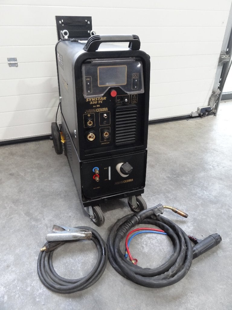 Mig/Mag lasapparaat Cebora Synstar 330 TC D Puls WTGK, Ophalen of Verzenden, Zo goed als nieuw, 250 ampère of meer, Co2