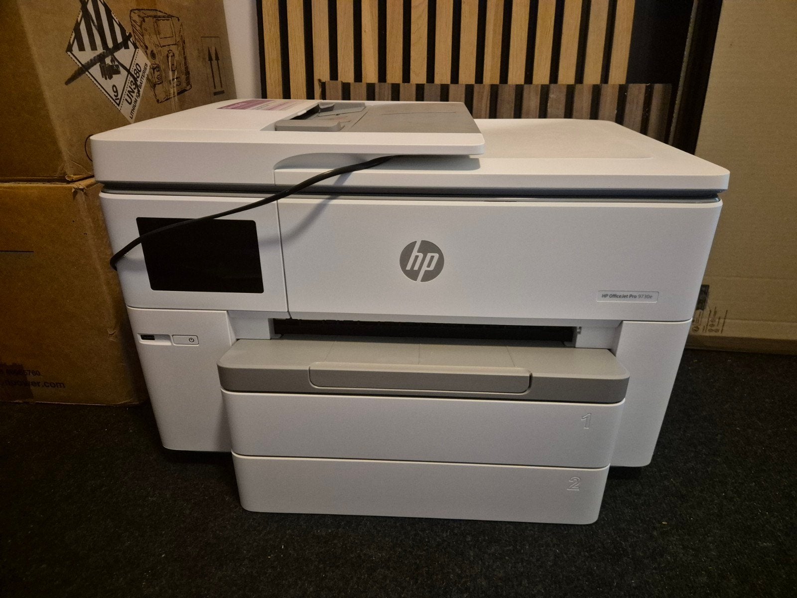 HP OfficeJet Pro 9730e All-in-One Printer, Computers en Software, Printers, Ophalen, Kleur printen, Inkjetprinter, All-in-one