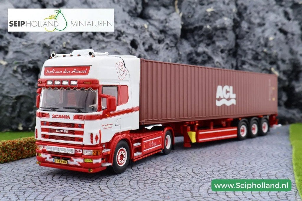 WSI Ferdi van den Heuvel Scania 164 container oplegger, Info@seipholland.nl, NL, Nieuw, Ophalen of Verzenden