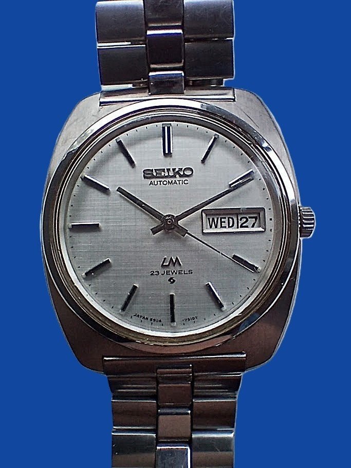 SEIKO LORD MATIC, Sieraden, Tassen en Uiterlijk, Horloges | Antiek, Seiko, Staal, Met bandje, Polshorloge