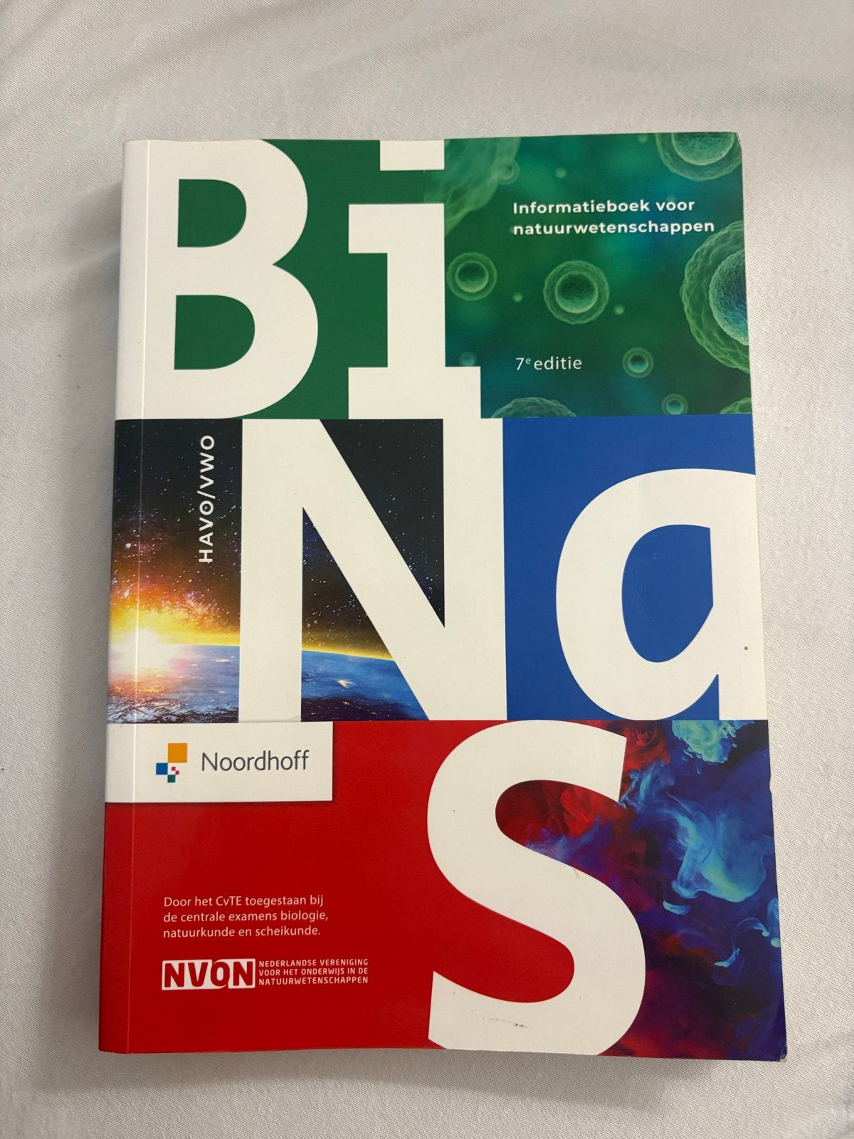 BINAS HAVO/VWO 7e editie - Informatieboek natuurwetenschappe, Ophalen of Verzenden, Beta, Nieuw, Niet van toepassing