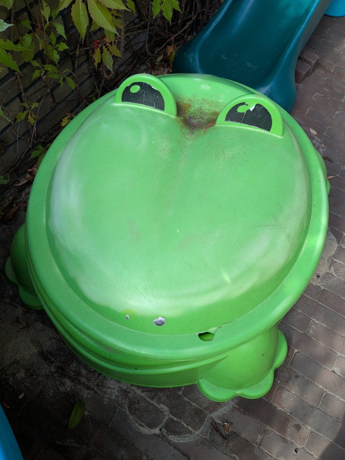 Zandbak kikker inclusief zand, Kinderen en Baby's, Ophalen, Gebruikt