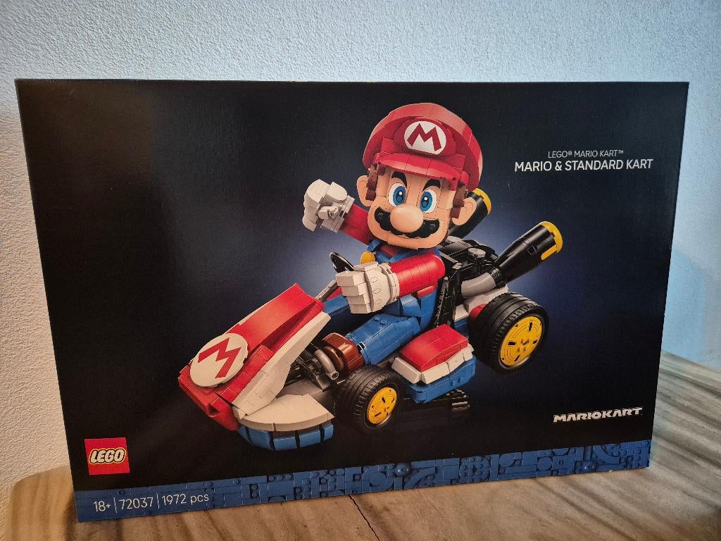 Lego Super Mario 72037 Mario Kart: Mario en Standaardkart, Lego, Lego, Lego, Nieuw