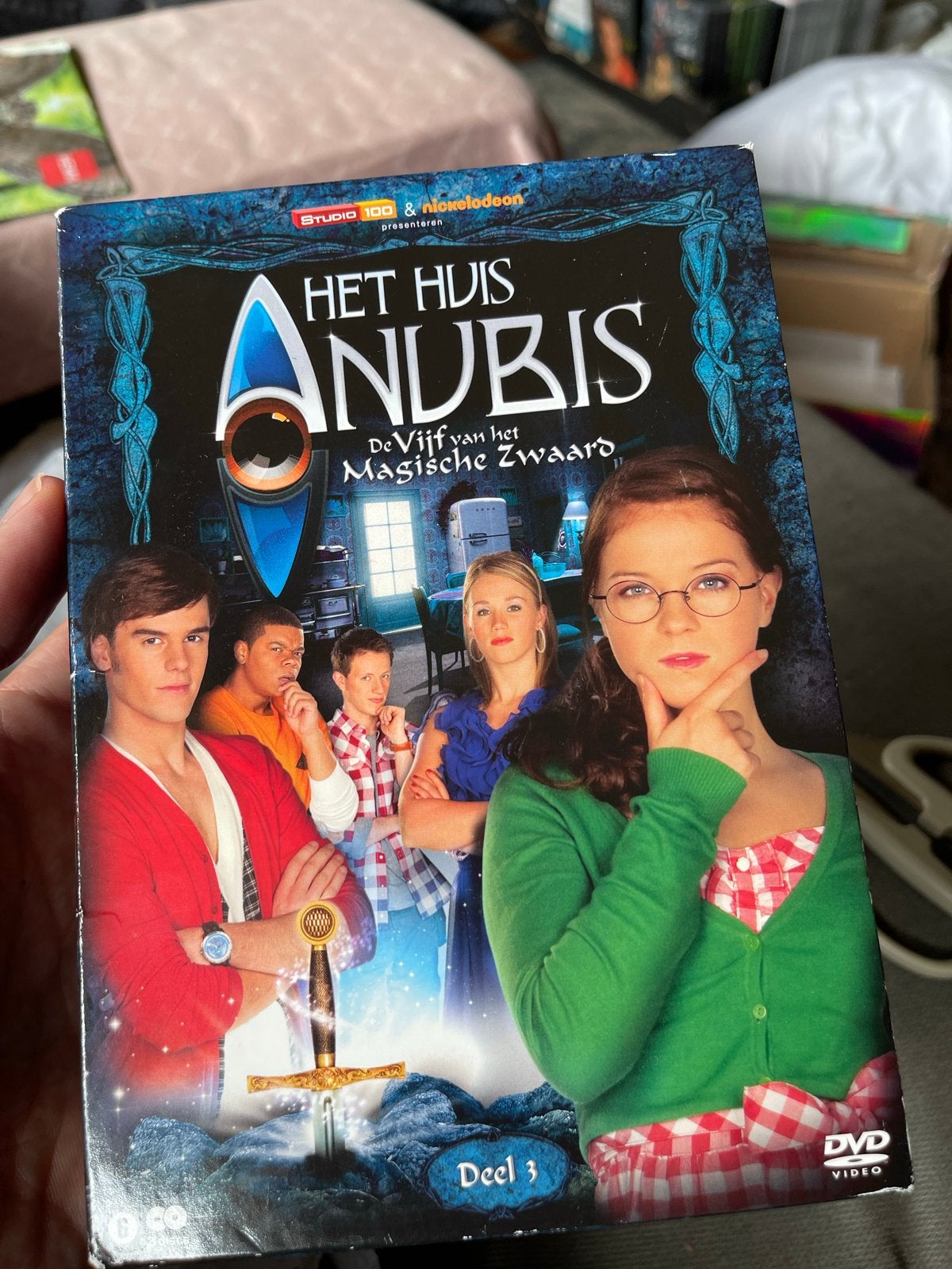 Het Huis Anubis: De Vijf van het Magische Zwaard - Deel 3, Gebruikt, Alle leeftijden, Nederlands, Overige genres