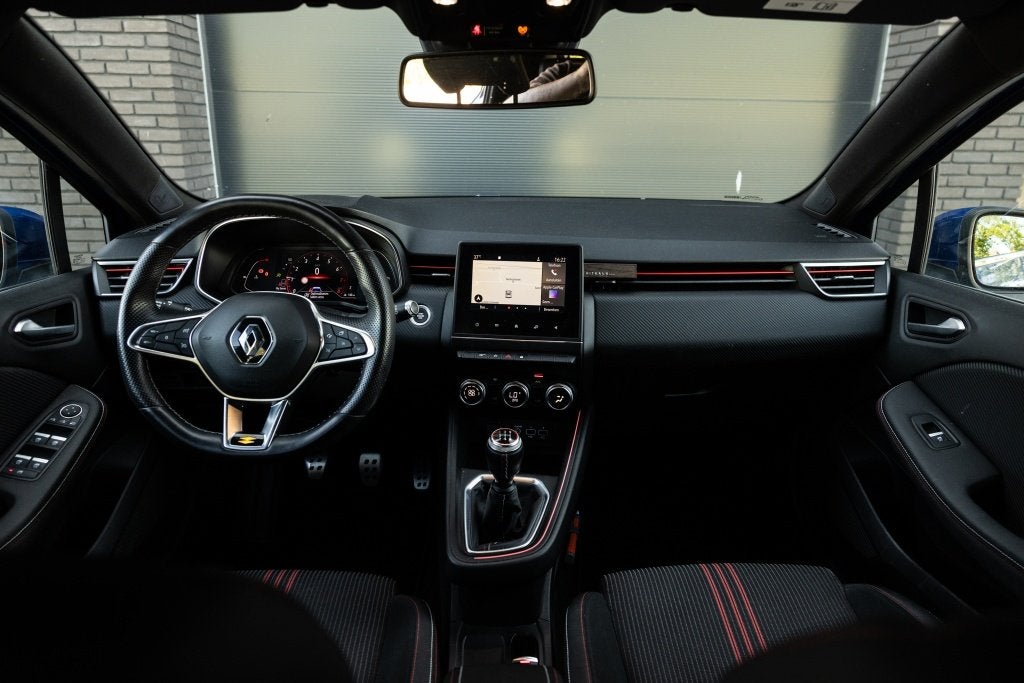 Renault Clio 1.0 TCe R.S. Line | Carplay | Cruise | Park Ass, Auto's, Renault, 12 maanden, Gebruikt, 580 kg, Blauw