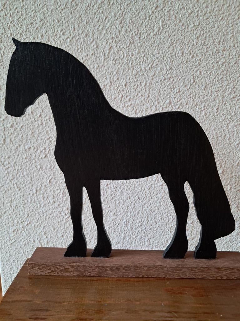 Fries paard, Ophalen of Verzenden, Nieuw, Hout