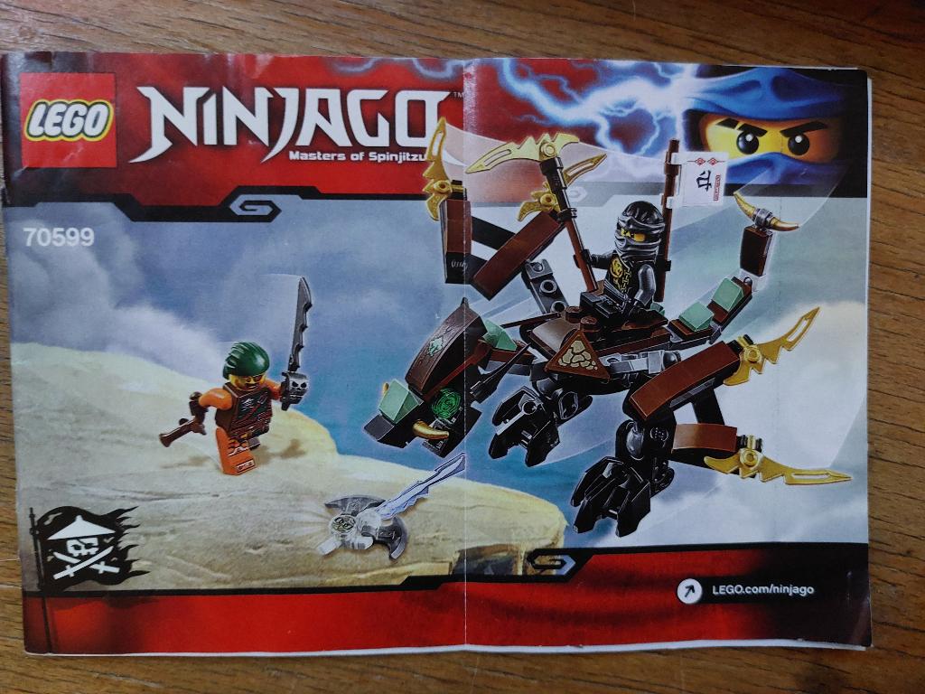 Legoset 70599 Ninjago, Lego, Ophalen of Verzenden, Compleet, Zo goed als nieuw