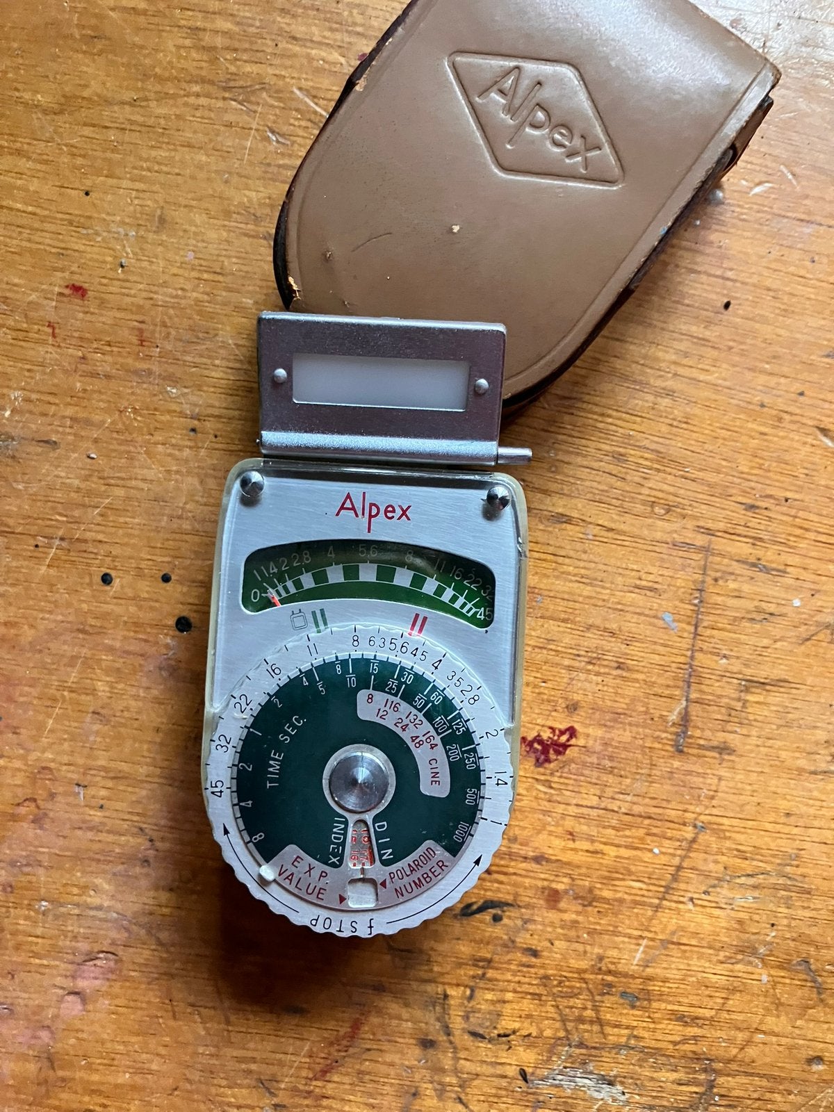 Alpex lichtmeter, jaren ‘60, vintage, Ophalen of Verzenden, 1960 tot 1980, Overige typen