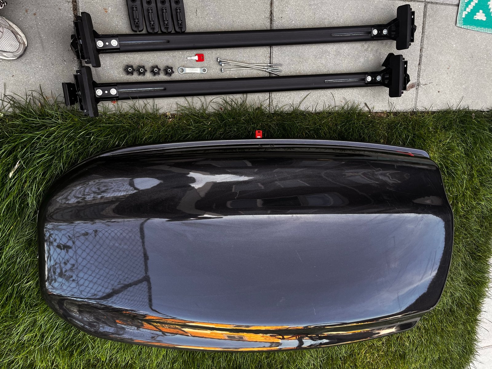 G3 Spa Arjes 320 Dakkoffer met dakdragers, Auto diversen, Dakkoffers, Ophalen, Gebruikt
