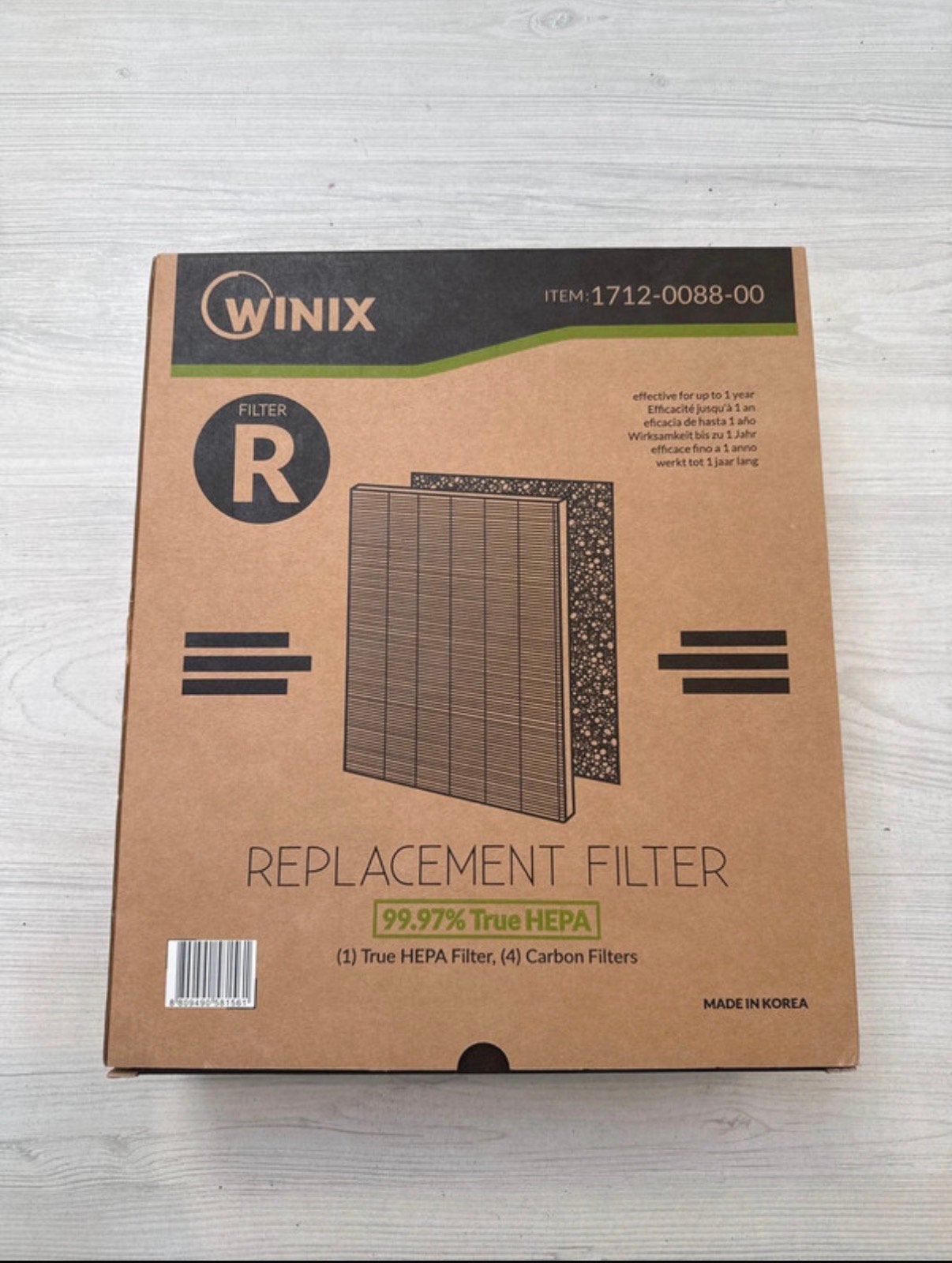Winix filter luchtreiniger, Ophalen of Verzenden, Nieuw, Luchtreiniger