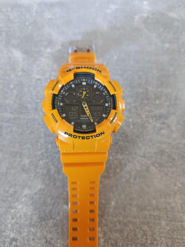 Casio G-Shock GA-100A, Ophalen, Zo goed als nieuw