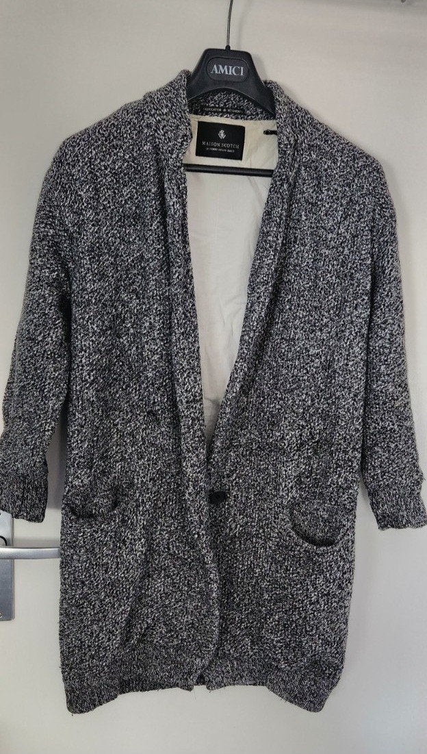 Maison Scotch Elegant Dames  Vest Maat 2 (Draagbaar tot, Meerkleurig, Maat 46/48 (XL) of groter, Gedragen, Maison Scotch