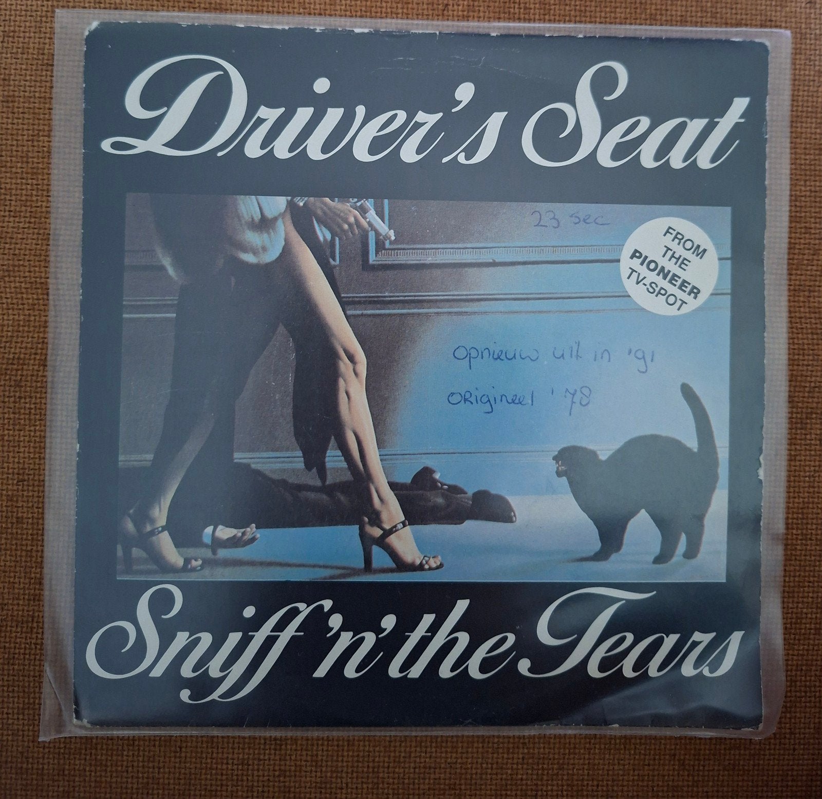Sniff n the tears - Driver s seat - Single is TOP, Cd's en Dvd's, Ophalen of Verzenden, Gebruikt, 7 inch, Pop