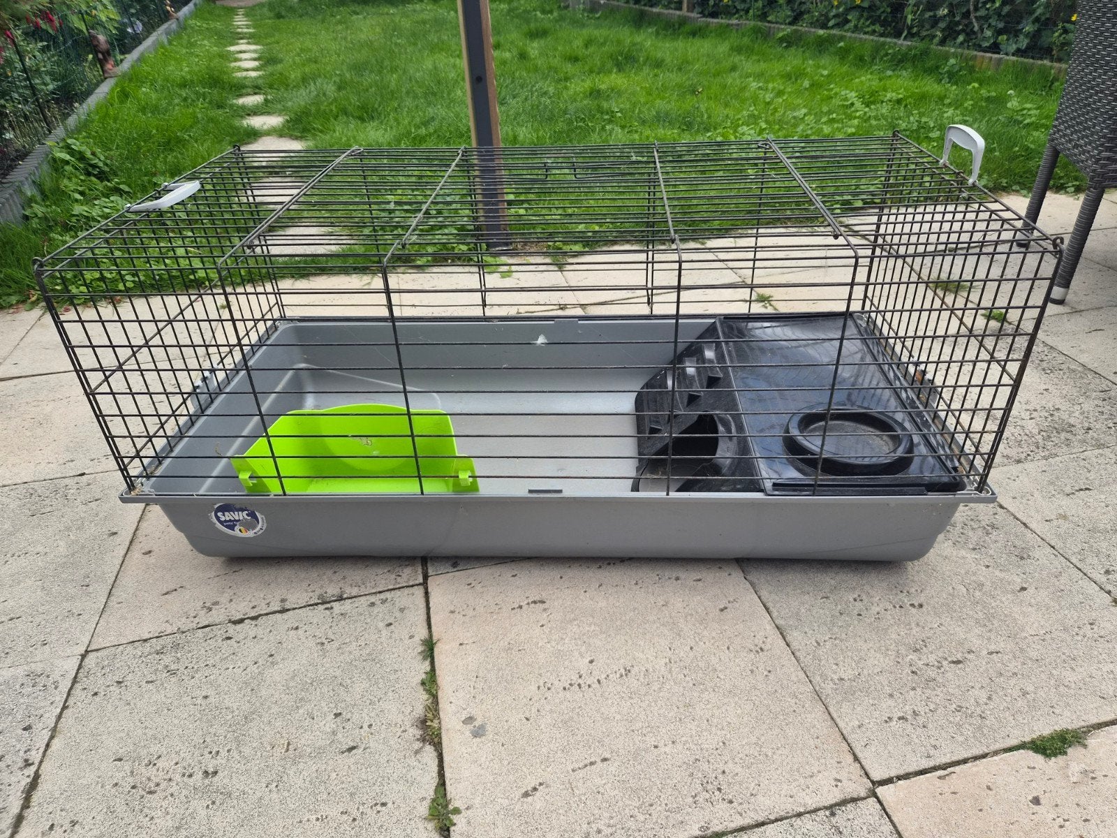 Konijnenkooi voor binnen, Ophalen, 75 tot 110 cm, Kooi, Minder dan 60 cm