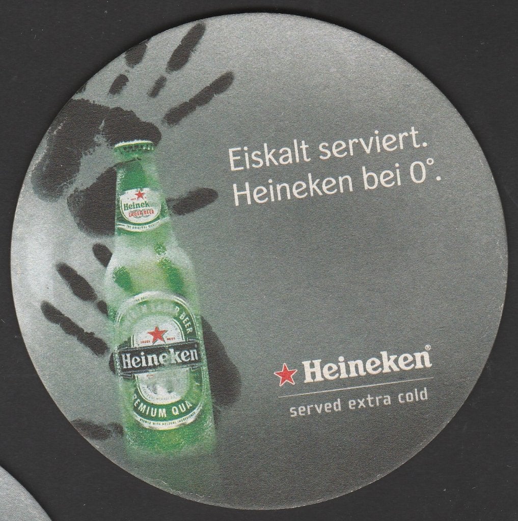 Bierviltje Heineken C 242 1, Verzamelen, Verzenden, Gebruikt, Viltje(s), Heineken