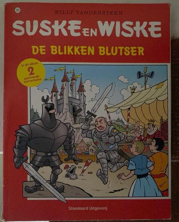 290 suske en wiske  - De blikken blutser, Willy Vandersteen, Eén stripboek, Ophalen of Verzenden, Zo goed als nieuw