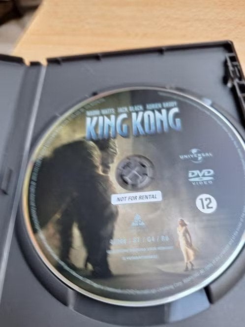 Dvd King kong hh, Vanaf 12 jaar, Ophalen of Verzenden, Zo goed als nieuw, Actie