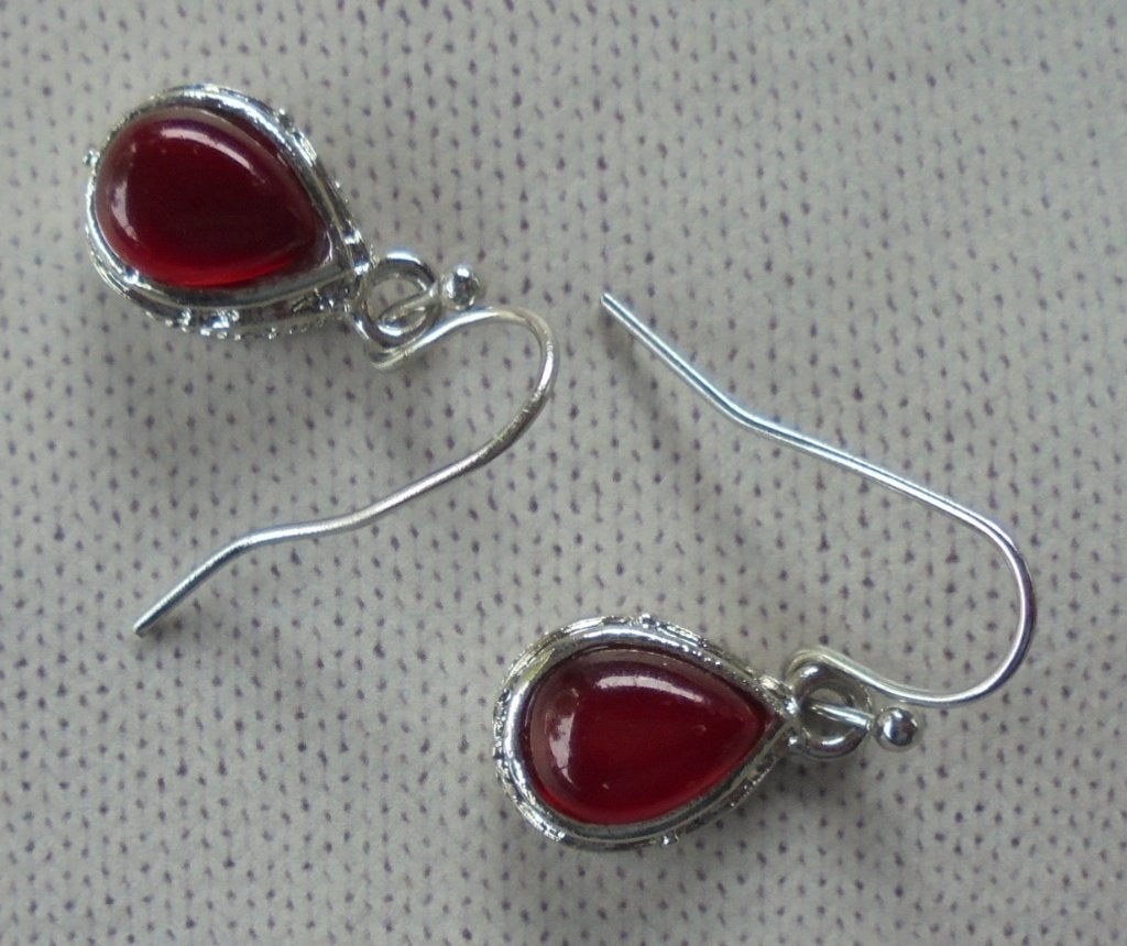 prachtige oorbellen zilver, Hangers, Nieuw, Ophalen of Verzenden, Met edelsteen