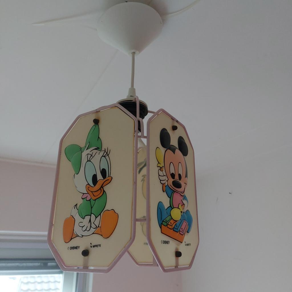 Vintage Retro Hanglamp Disney, Ophalen, Gebruikt, Lamp
