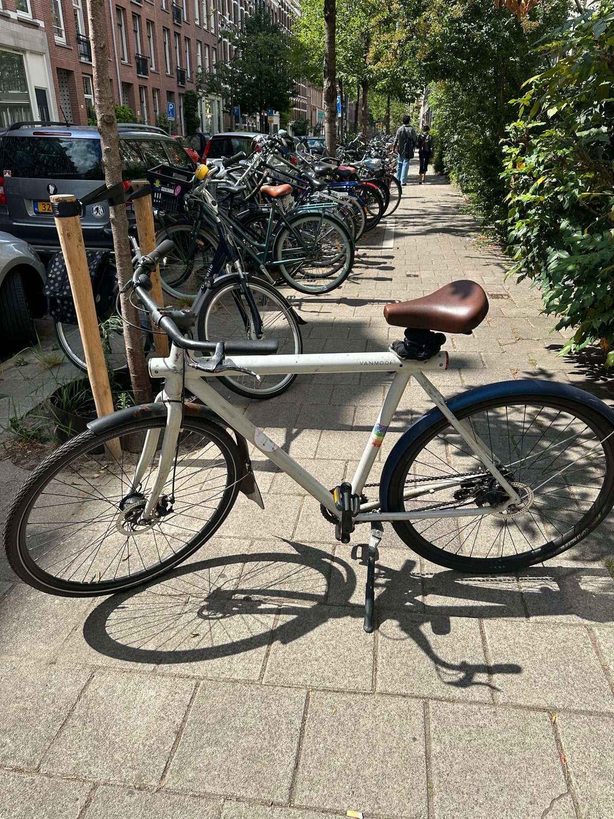 VanMoof stadsfiets, Gebruikt, Schijfrem, 53 tot 57 cm, Ophalen