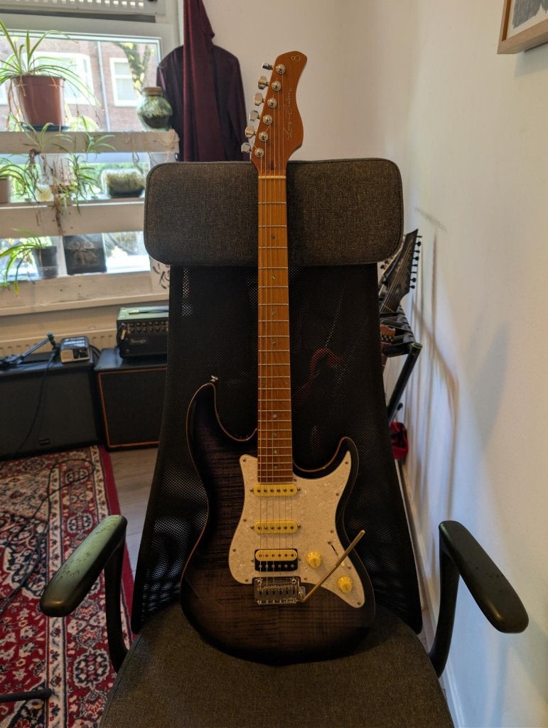 Sire S7 FM Stratocaster, Ophalen, Zo goed als nieuw, Solid body, Overige merken