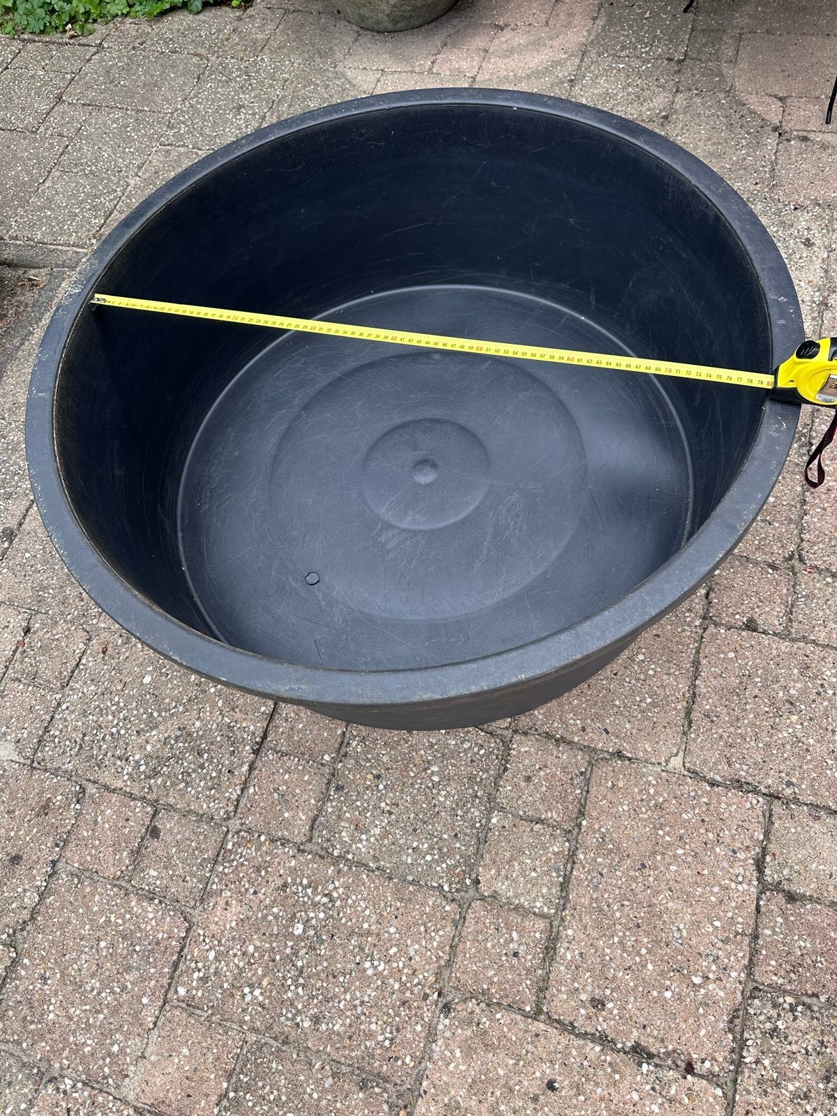 Grote ronde vijverbak / plantenbak - 80cm diameter, Tuin en Terras, Vijvers, Ophalen, Zo goed als nieuw