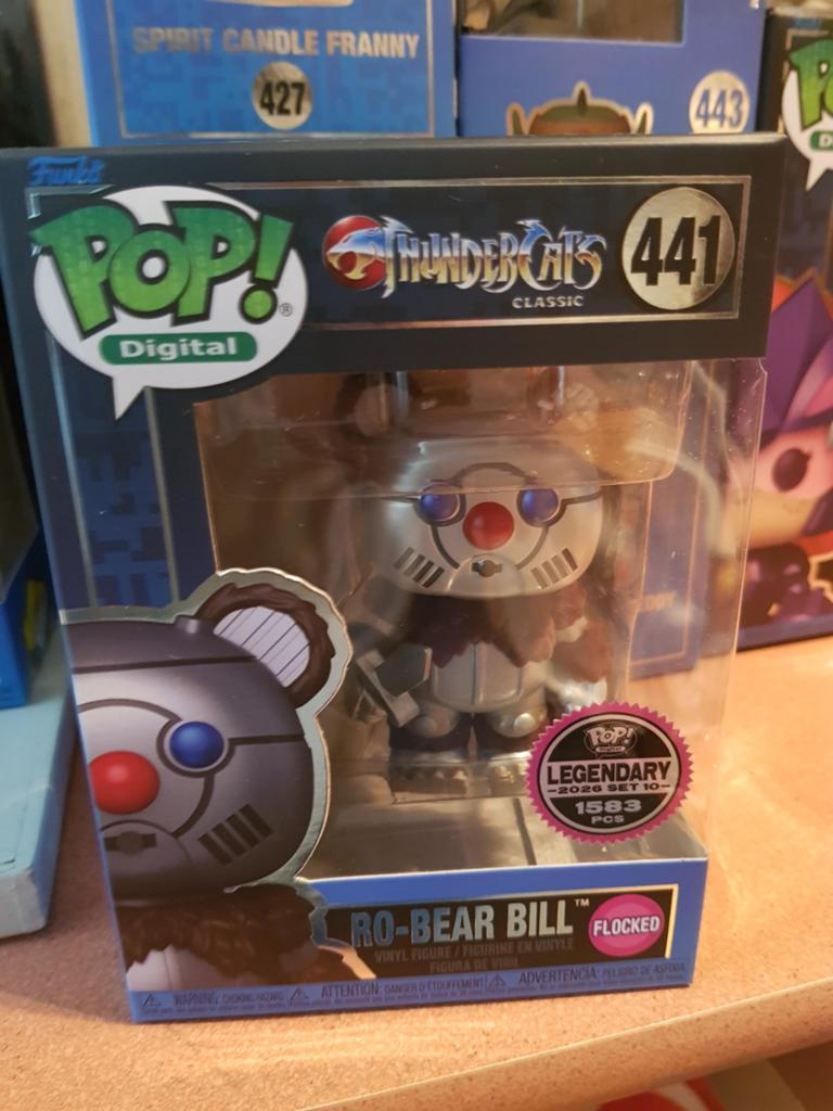 Funko Nft digital series Thundercats Ro-bear Bill, Ophalen of Verzenden, Nieuw