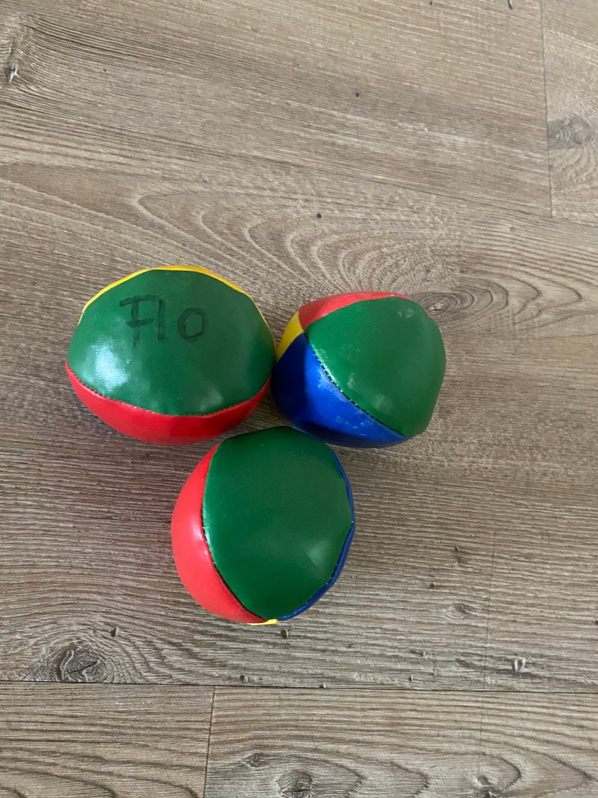 Jongleerballen set, Ophalen of Verzenden, Zo goed als nieuw