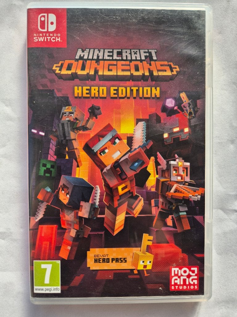 MINECRAFT DUNGEONS hero edition, 1 speler, Racen en Vliegen, Nieuw, Ophalen of Verzenden