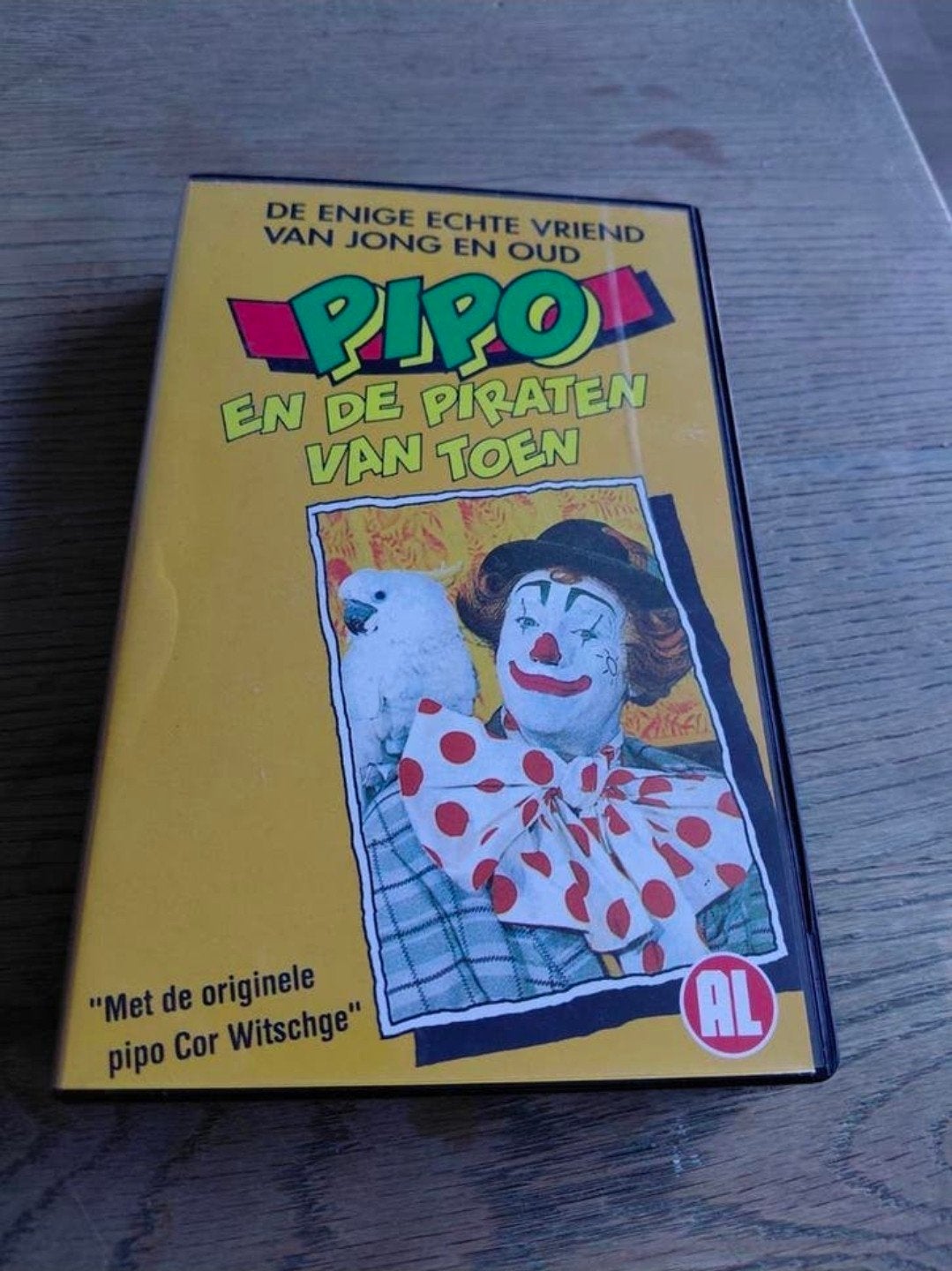 Pipo de Clown - De Piraten van toen videoband., Gebruikt, Serie, Alle leeftijden, Ophalen of Verzenden