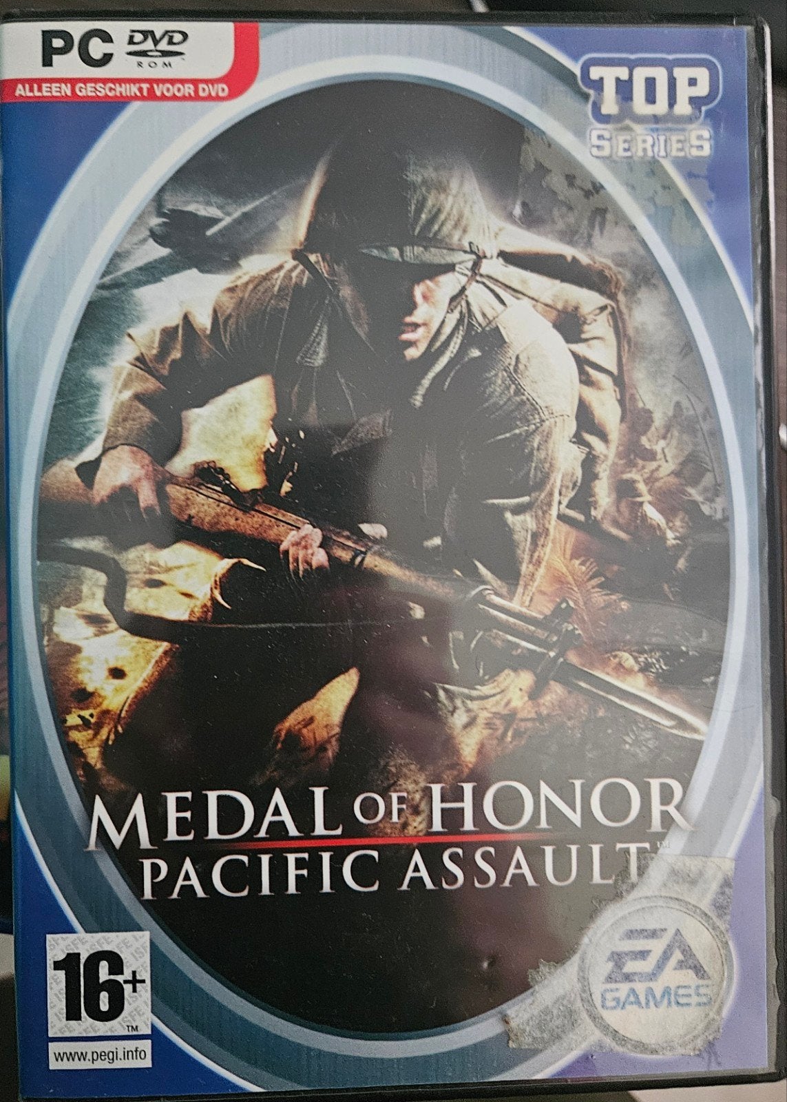 Medal of Honor Pacific Assault PC DVD-ROM - Top Series, Spelcomputers en Games, Games | Pc, Gebruikt, Shooter, 1 speler, Ophalen of Verzenden
